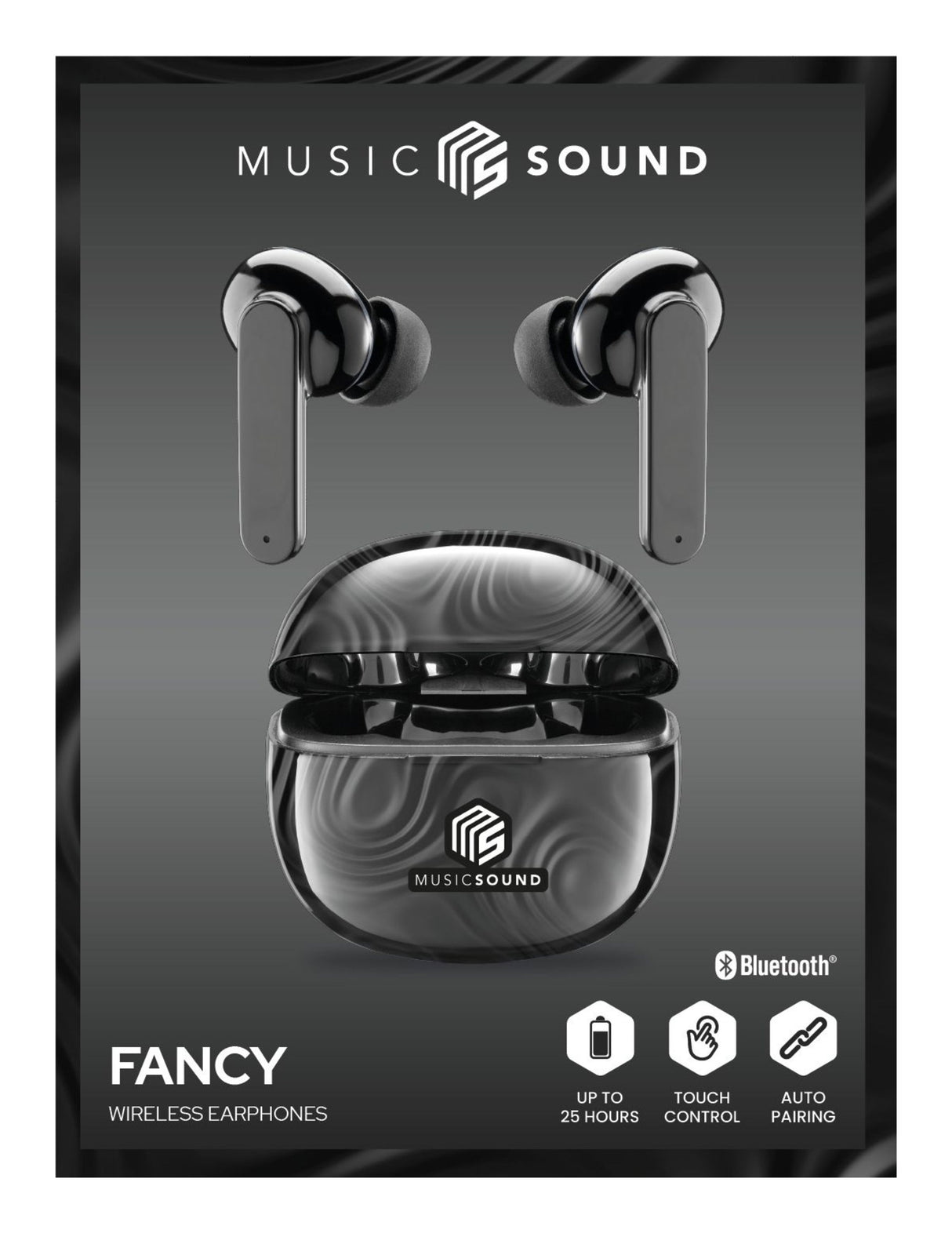 EAN 8018080435119 - Music Sound 8018080435119 True Wireless Stereo (TWS) Dentro de oído Llamadas/Música Negro imagen 6