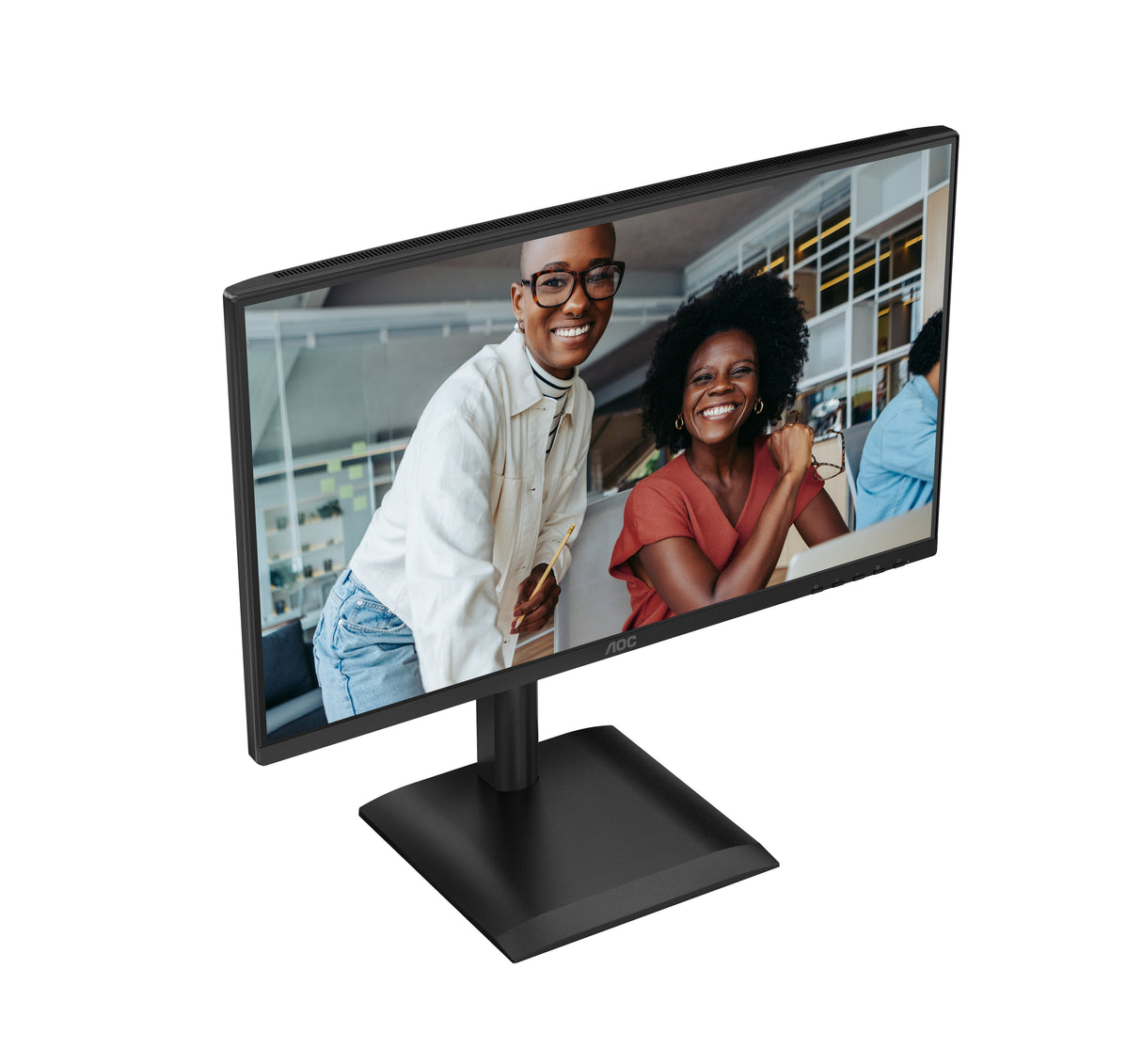 Monitor Aoc E4 24e4cv 23.8" 1920 X 1080 Pixeles Full Hd Led Negro