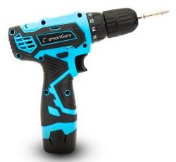 Smartgyro Sg27-463 Destornillador Eléctrico Y Llave De Impacto Negro, Azul Claro