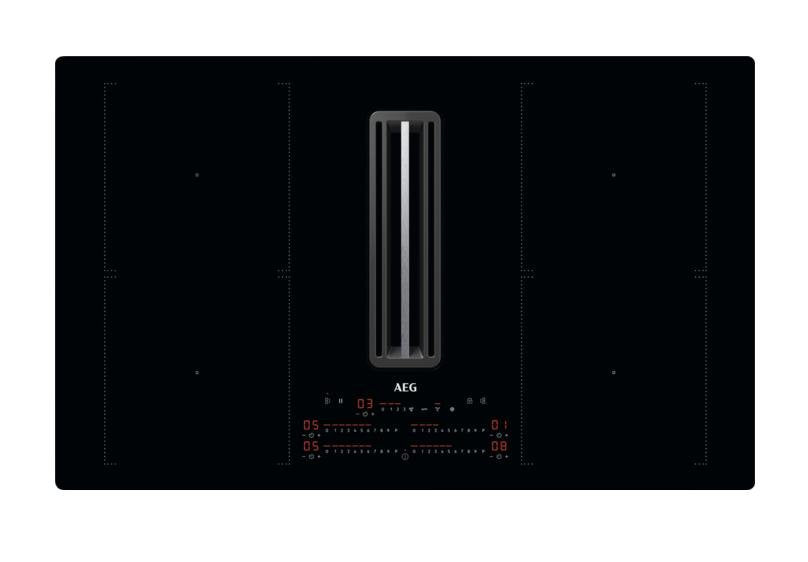 Aeg Cce84751cb Negro Integrado 83 Cm Con Placa De Inducción 4 Zona(S) 949597950