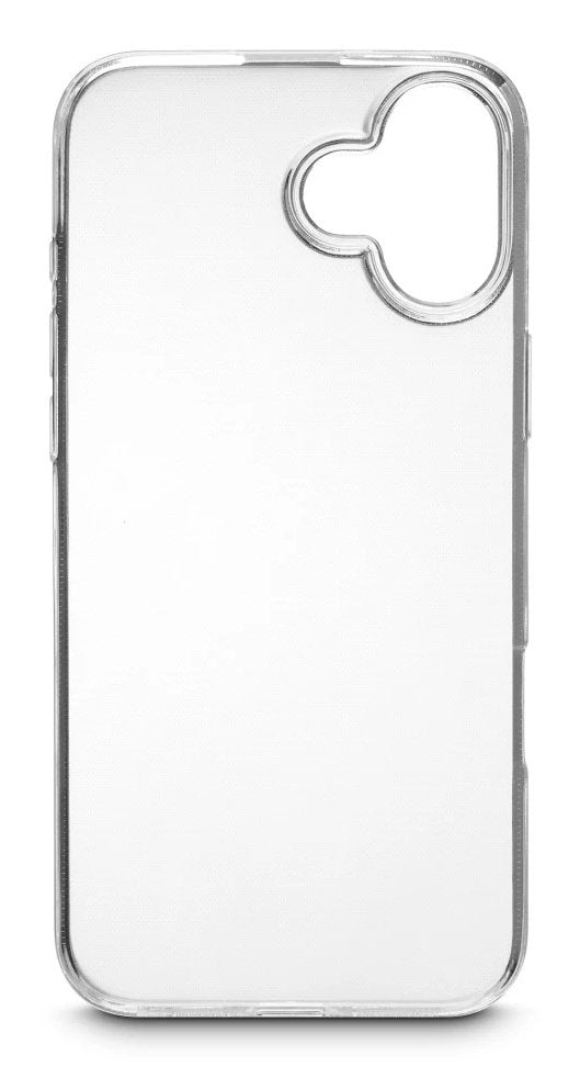 Hama Always Clear Funda Para Iphone 17 - Antideslizante - Poliuretano Termoplastico - Bordes Elevados - Color