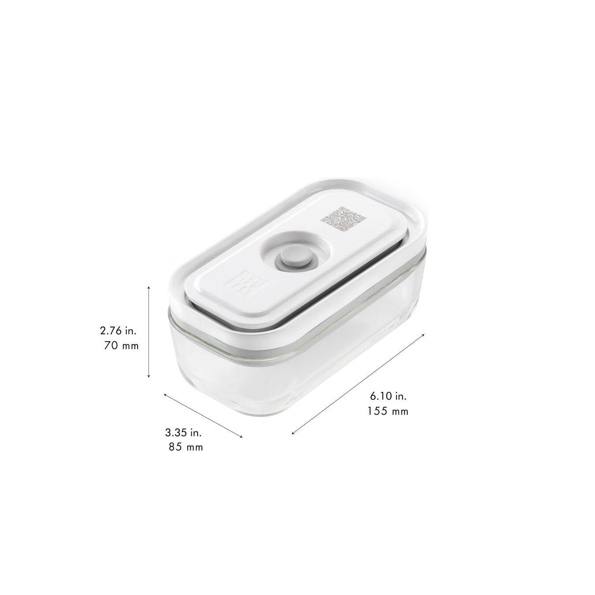 Juego De 3 Recipientes De Vidrio Zwilling Fresh & Save 36803-003-0