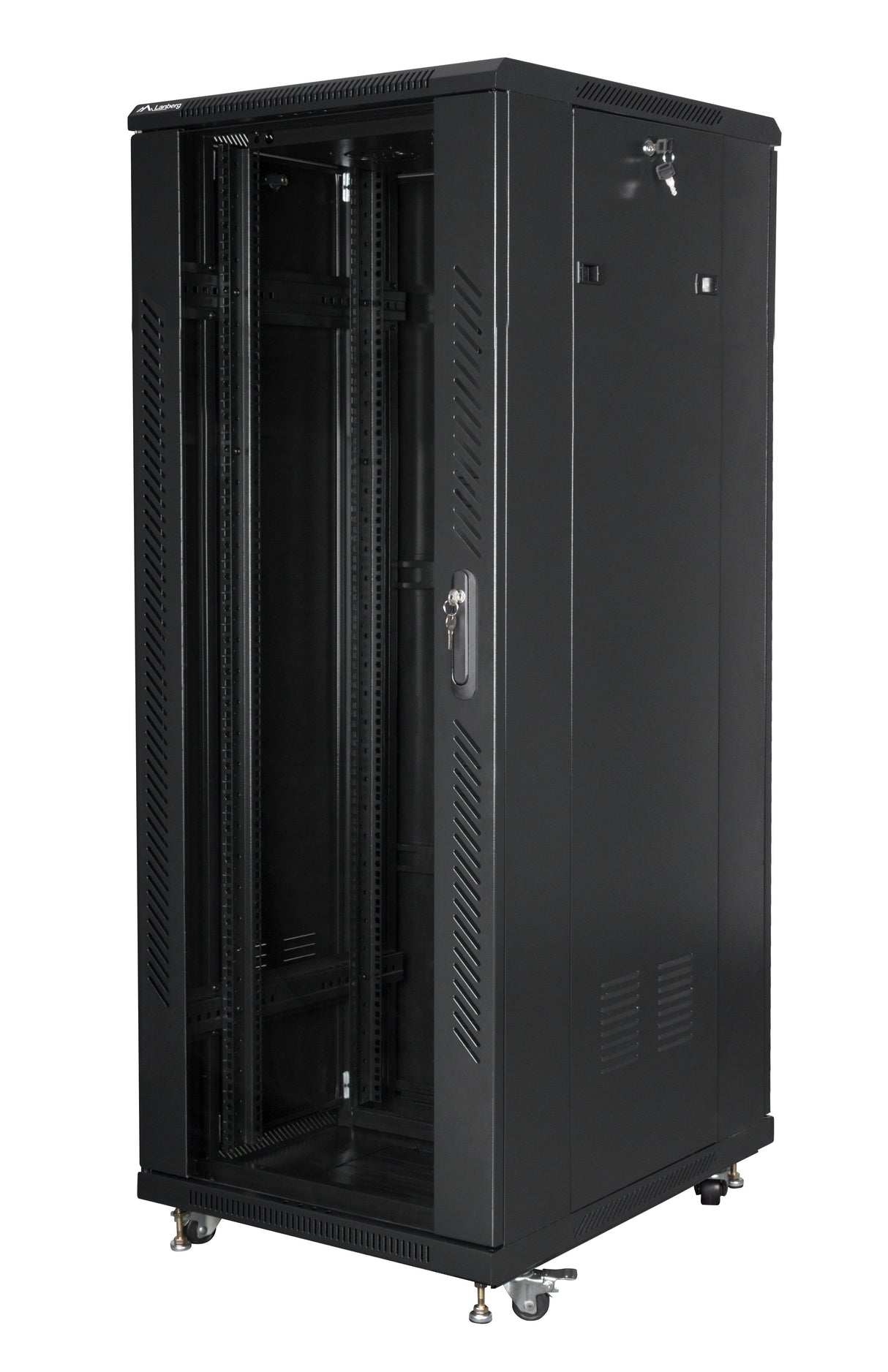 EAN 5901969414950 - Lanberg FF01-6832-12B armario rack 32U Rack o bastidor independiente Negro imagen 1