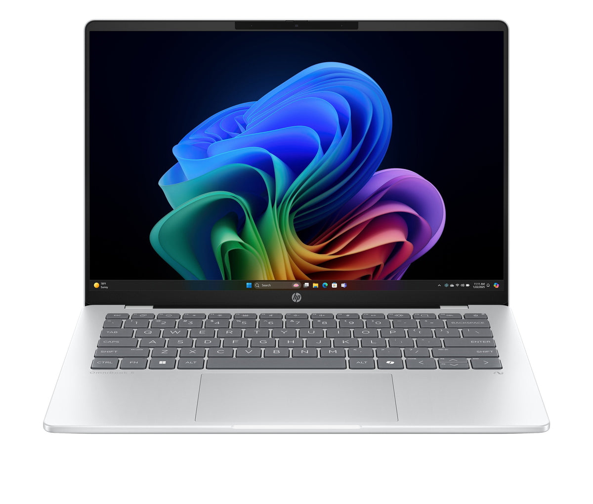 Portátil Hp Omnibook 5 Next Gen Ai 14 He0016ns Copilot+ Pc 14" 2k Snapdragon X Plus X1p 42 100 45 Tops 32gb Ram 1tb Ssd W11h Sin Cargador