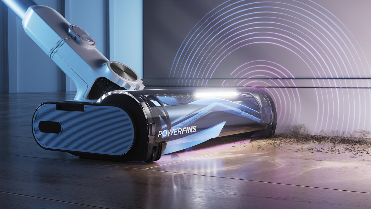 Aspiradora Shark Iw1611eu Escoba Eléctrica Aspiradora Escoba Batería Secar Sin Bolsa 0,42 L 75 W Blanco 2,5 Ah