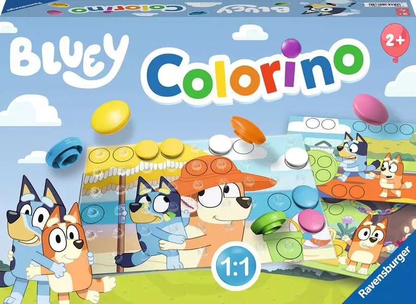 Ravensburger Bluey Colorino, Juego Educativo 22684
