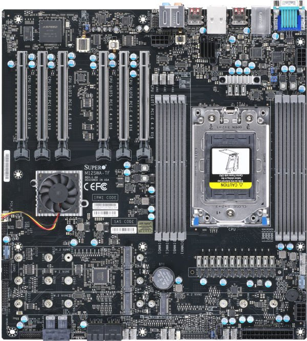 EAN 672042441679 - Supermicro M12SWA-TF Zócalo sWRX8 ATX extendida imagen 1