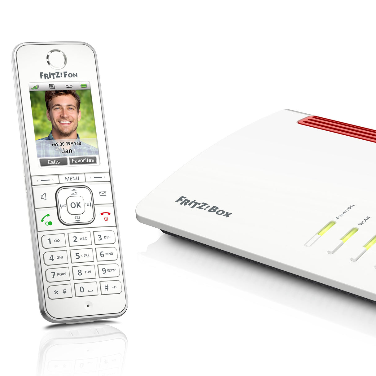 EAN 4023125028755 - Fon C6 International Teléfono DECT Identificador de llamadas Blanco imagen 4