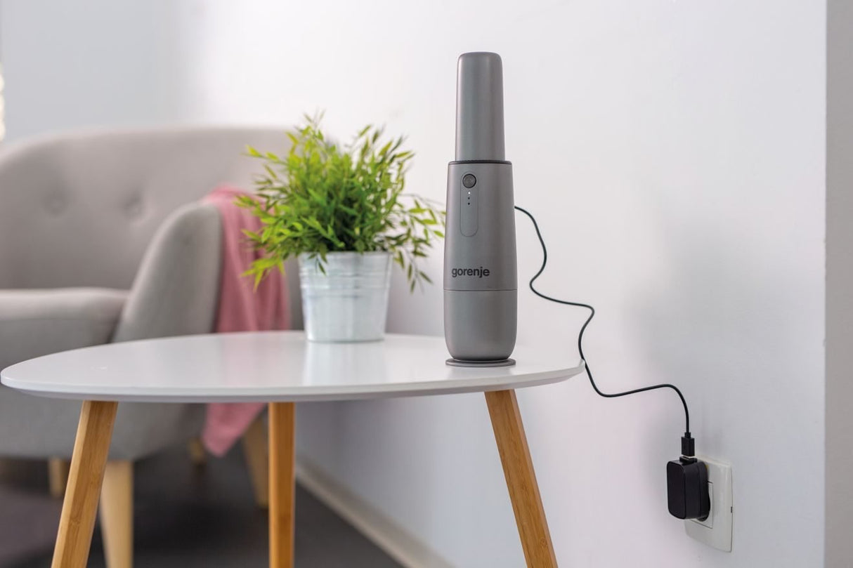 Aspiradora Gorenje Mvc72hga, De Mano, Autonomía 12 Min, Contenedor De Polvo 0,1 L, Tiempo De Carga 4 H, Antracita