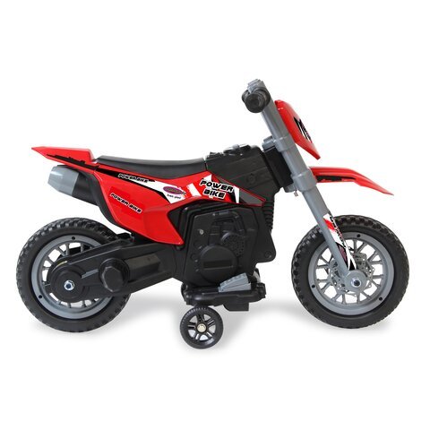 Jamara Ride-On Motorrad Power Bike 6v Rojo 2+