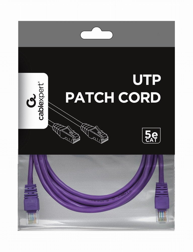 EAN 8716309077927 - Gembird RJ45/RJ45 Cat5e 1m cable de red Púrpura U/UTP (UTP) imagen 4
