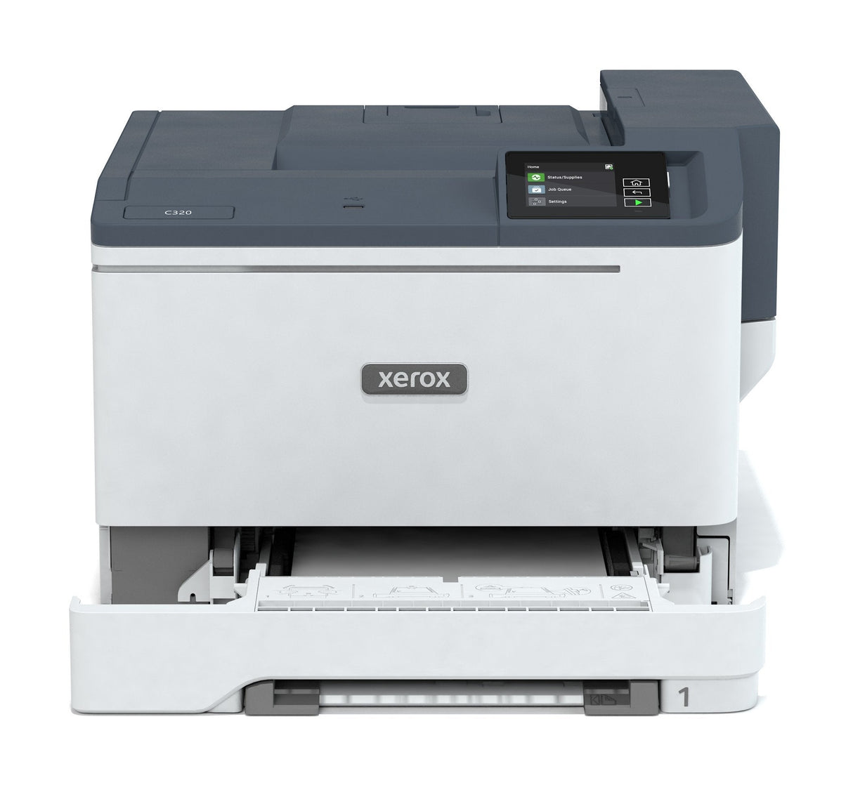 Xerox C320v_dni Impresora Color A Dos Caras Laser A4/Legal 1200 X 1200 Ppp Hasta 33 Ppm (Mono) / Hasta 33 Ppm (Color) Capacidad: 250 Hojas Gigabit Lan Wi-Fi(N) Usb 2.0 Usb Programa De Devolución Green World Alliance