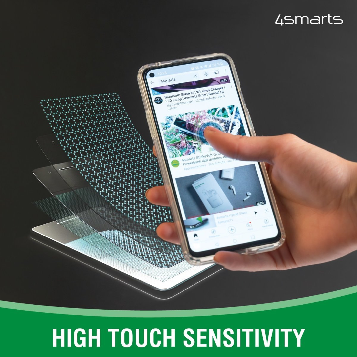 4smarts 360° Starter X-Pro Full Funda Glass,Montager.+Ultimag Case Para Iphone 14