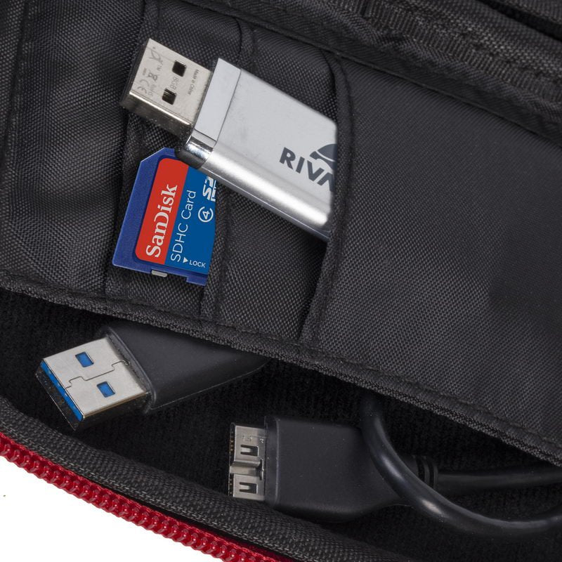 Rivacase 9101 Hdd Case 2.5 Red