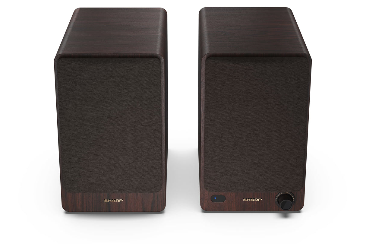 EAN 4974019216584 - Sharp BOOKSHELF SPEAKERS De 2 vías Marrón Inalámbrico y alámbrico 60 W imagen 5