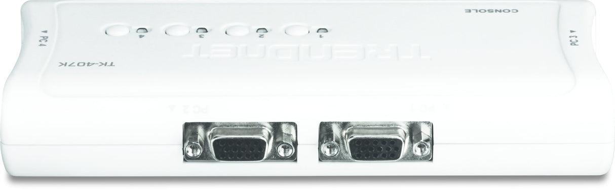 EAN 0635145509479 - Trendnet TK-407K interruptor KVM Azul imagen 3