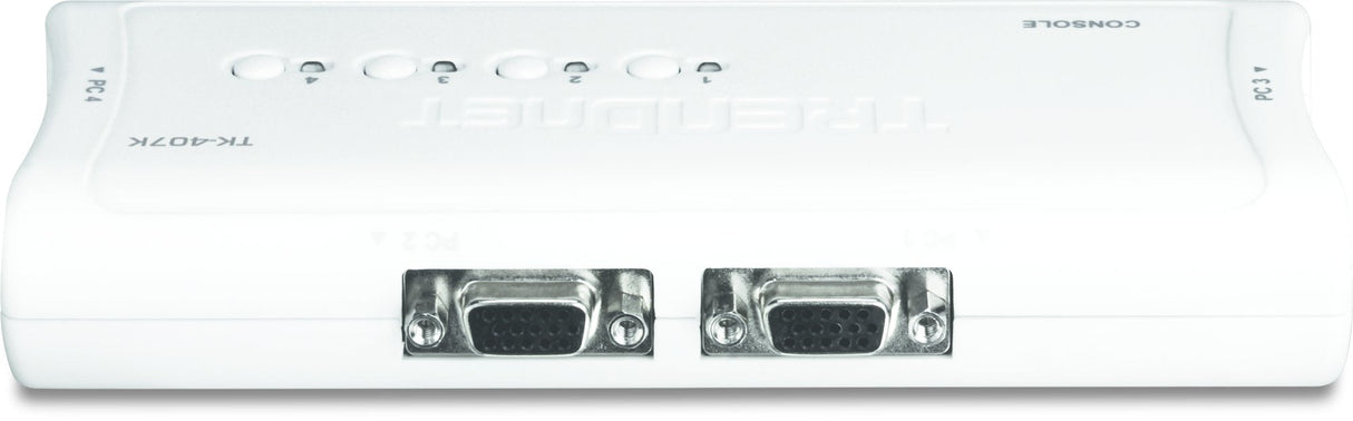 EAN 0635145509479 - Trendnet TK-407K interruptor KVM Azul imagen 3