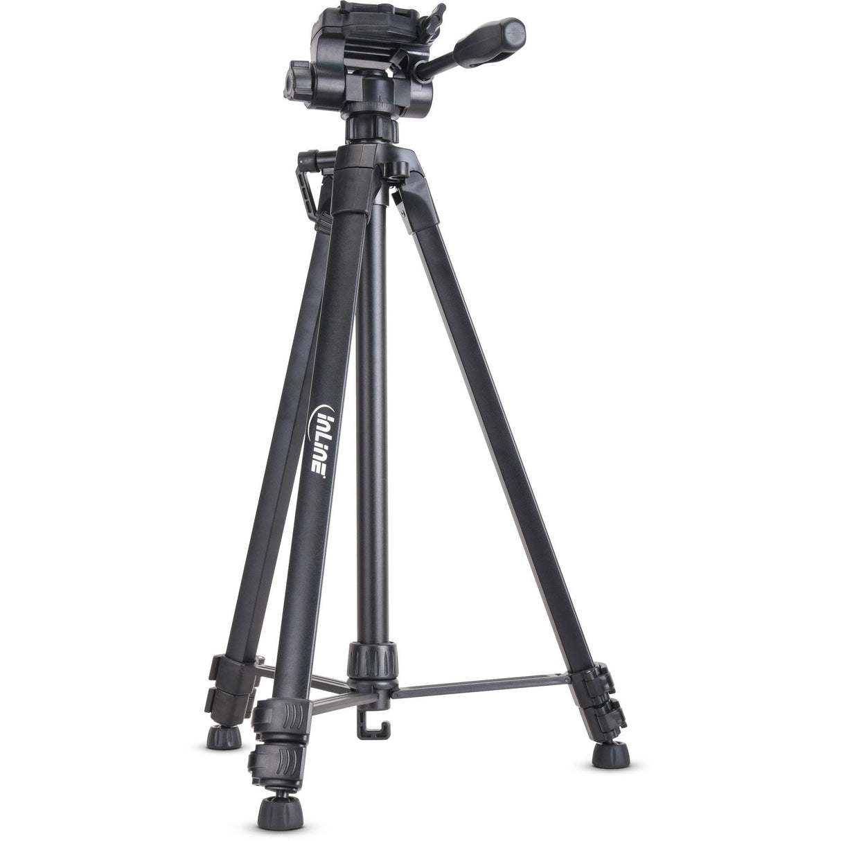 Inline 48018b Tripode Digitales Cámaras 3 Pata(S) Max. 1.73 Aluminio, Negro