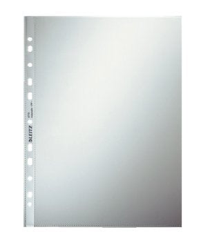 Esselte Leitz Standard - Funda Protectora - Para A4 (210 X 297 Mm), 220 X 300 Mm - Kristallklar (Paquete De 100)