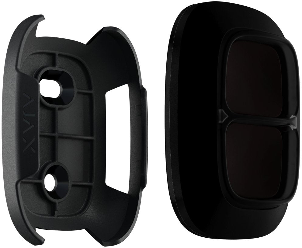 Ajax Holder-Bl Ajax Holder. Soporte Para Fijar Button O Doublebutton En Superficies. Color Negro