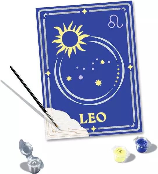 Ravensburger Creart - Signo Zodiacal Leo, Pintura 23743