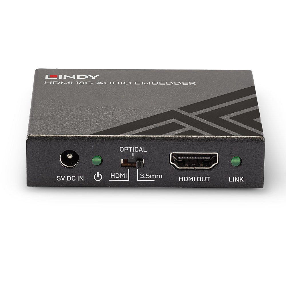 EAN 4002888382038 - Lindy 38203 convertidor de audio Negro imagen 3
