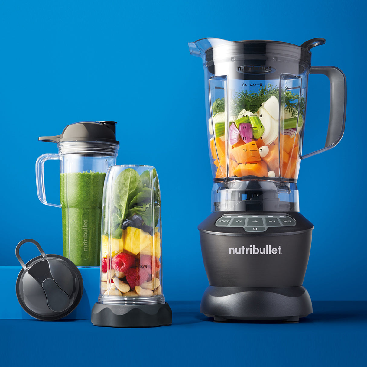 Batidora Nutribullet Nbf500dg 1,9 L De Vaso 1200 W Plata