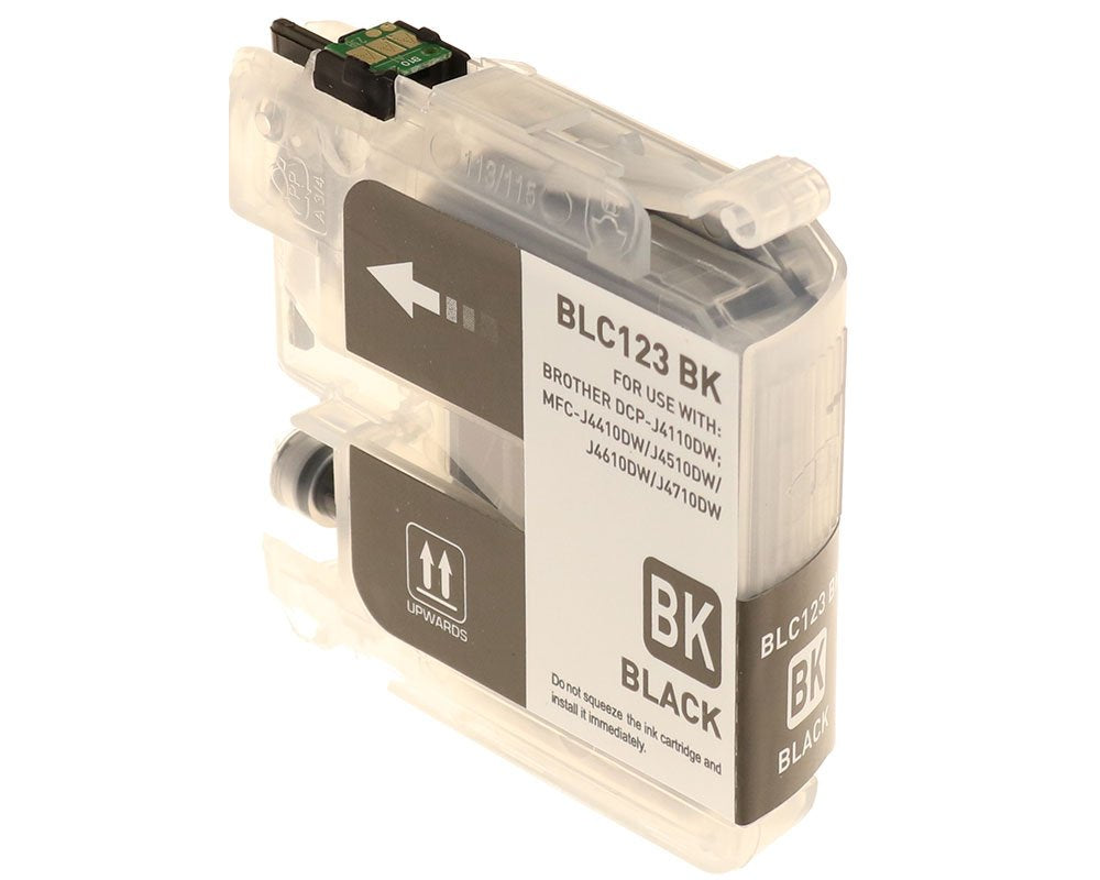 G&G Tintencartucho Compatible Brother Lc-123bk Negro