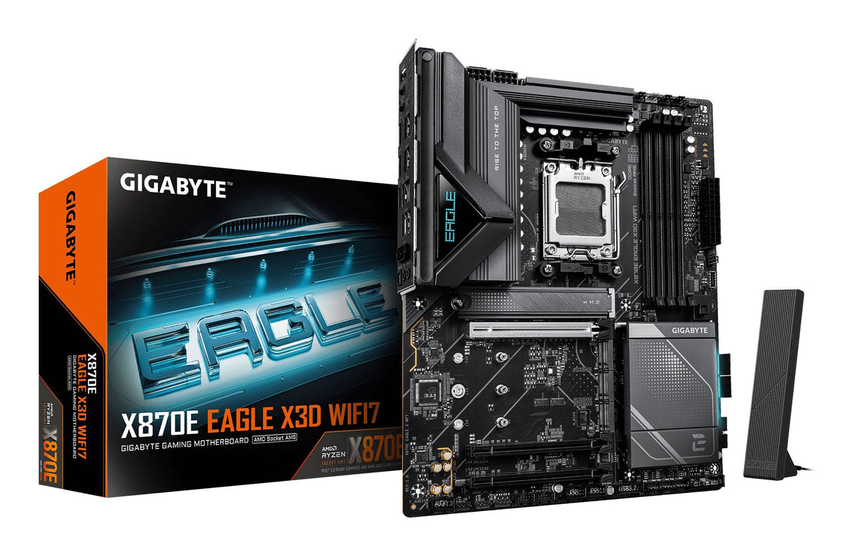 Gigabyte X870e Eagle X3d Wifi7 X870e,Am5,Atx,Ddr5