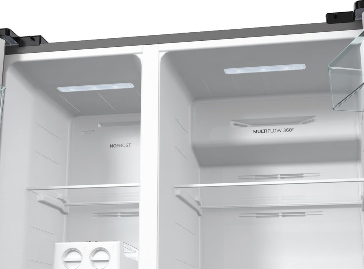 EAN 3838782684449 - Gorenje NRR9185EAXL nevera puerta lado a lado Independiente 550 L Gris imagen 15