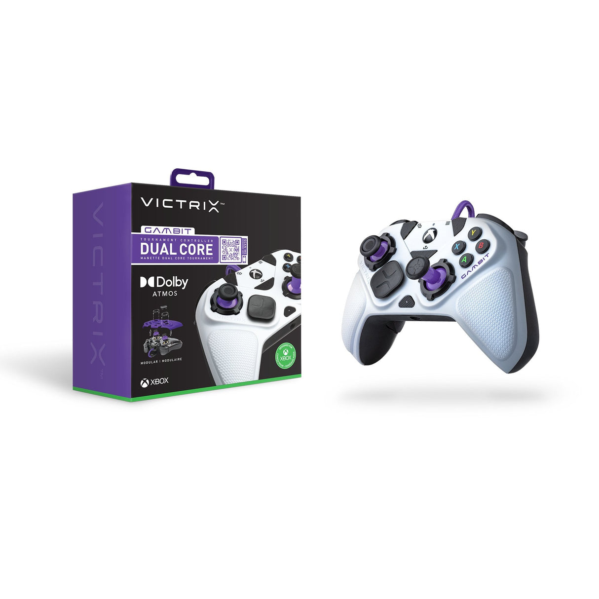 Victrix Gambit Negro, Blanco Usb Gamepad Analógico/Digital Pc, Xbox One, Xbox Series S, Xbox Series X