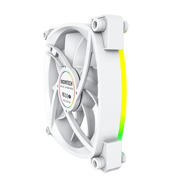 EAN 4710562747546 - Montech AX120 PWM Carcasa del ordenador, Procesador Módulo de ventilador 12 cm Blanco 1 pieza(s) imagen 6
