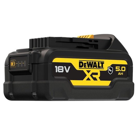 Batería Dewalt Xr Dcb184g, 18volt 5ah Negra, Protección De Carcasa Contra Productos Químicos, Ácidos Y Combustibles Dcb184g-Xj