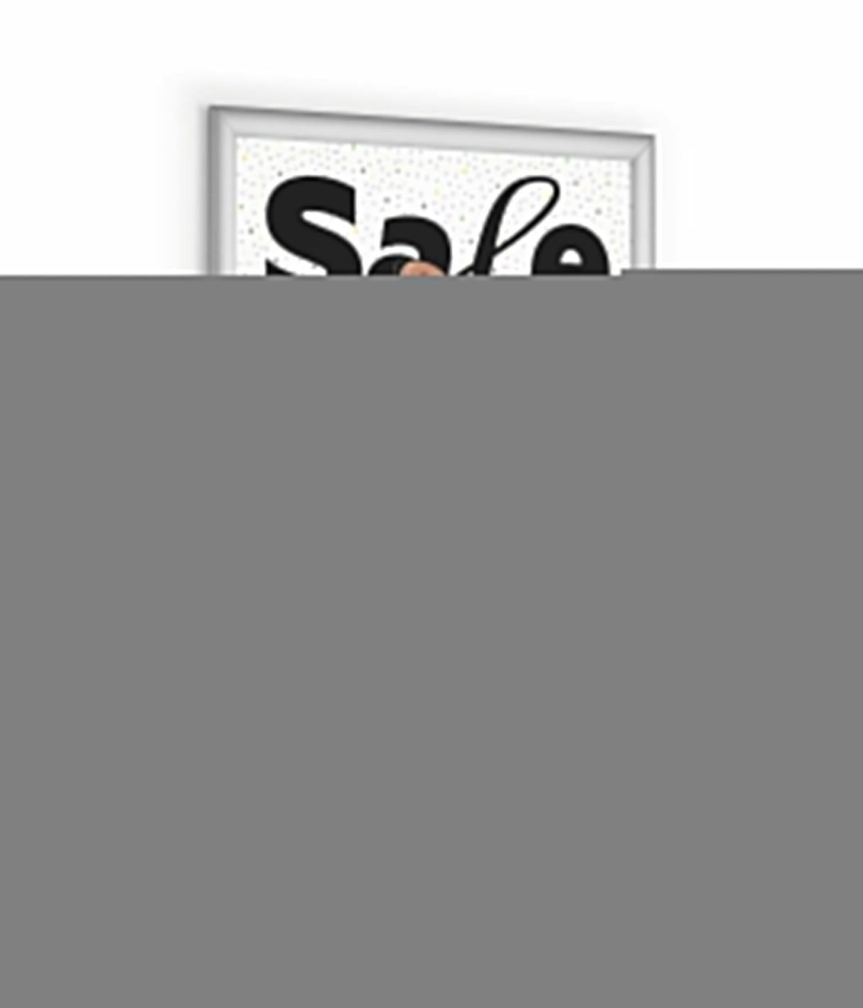 Durable 500823 Marco Para Pared 450 X 625 Mm Rectángulo Plata Aluminio