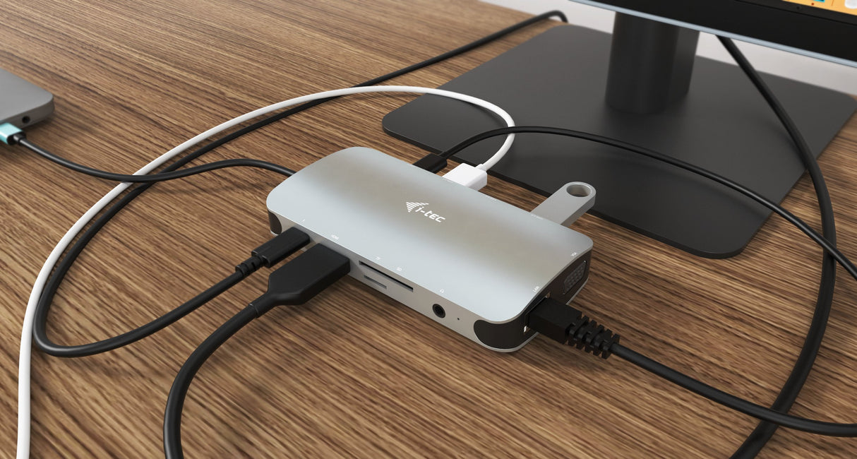 EAN 8595611703331 - i-tec Metal C31NANODOCKVGAPD base para portátil y replicador de puertos Alámbrico USB 3.2 Gen 1 (3.1 Gen imagen 10