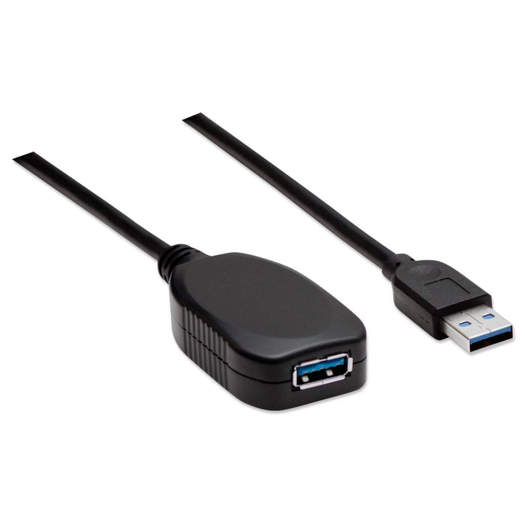 EAN 0766623150712 - Manhattan 150712 cable USB USB 3.2 Gen 1 (3.1 Gen 1) 5 m USB A Negro imagen 2