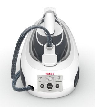 Tefal Sv8020e1 Estación Plancha Al Vapor 1,8 L Durilium Airglide Soleplate Gris, Blanco