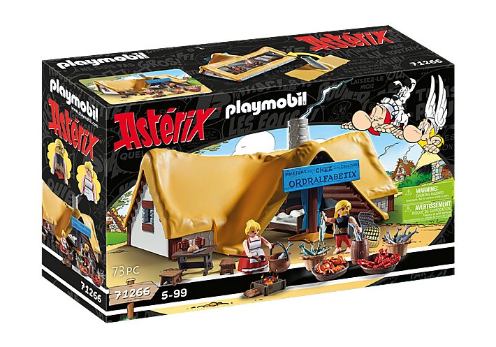 Playmobil Asterix: La Cabaña De Ordenalfabetix
