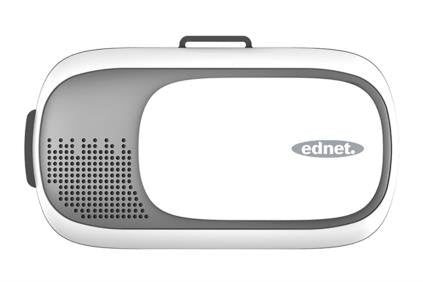 EAN 4054007870001 - Ednet 87000 dispositivo de visualización montado en un casco Gafas de realidad virtual 300 g Negro, Gris, imagen 3