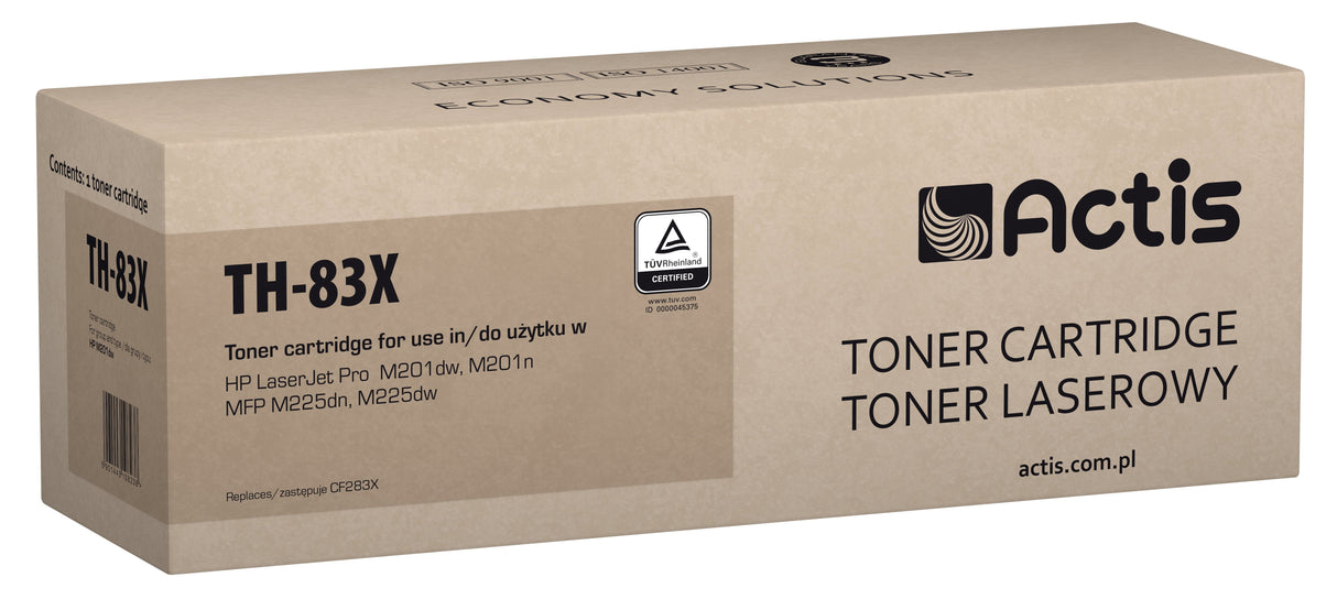 EAN 5901443108238 - Actis Toner TH-83X replacement HP 83X CF283X Standard 2200 pages - Kompatibel - Tonereinheit cartucho de imagen 1