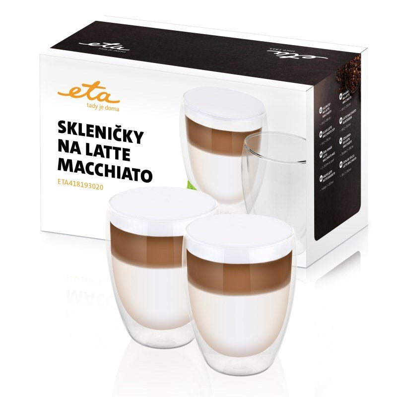 EAN 8590393325450 - Eta ETA418193020 vaso de café Transparente 2 pieza(s) 350 ml imagen 3