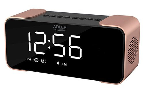 EAN 5903887808989 - Adler AD 1190CR despertador Reloj despertador digital Negro, Cobre imagen 5