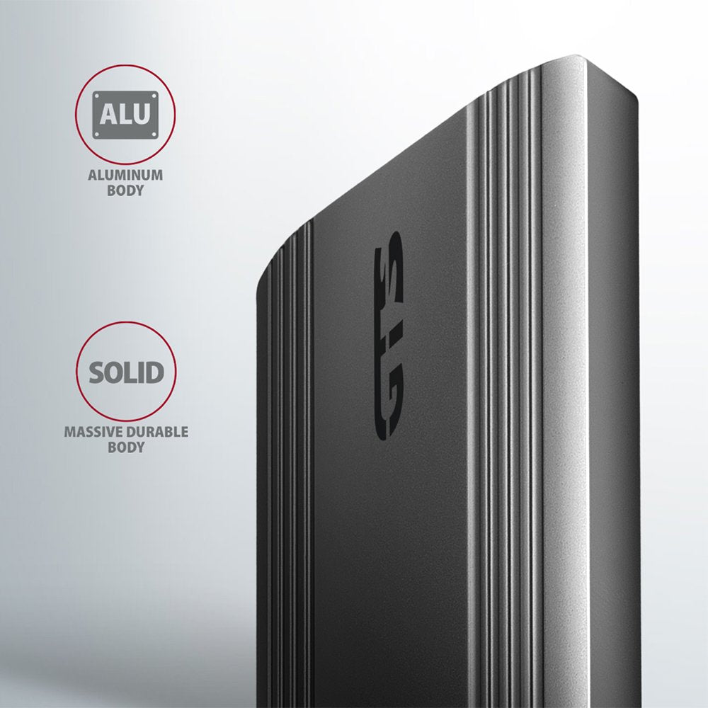 Axagon Eem2-Gtsa Caja Para Disco Duro Externo Caja Externa Para Unidad De Estado Sólido (Ssd) Gris M.2