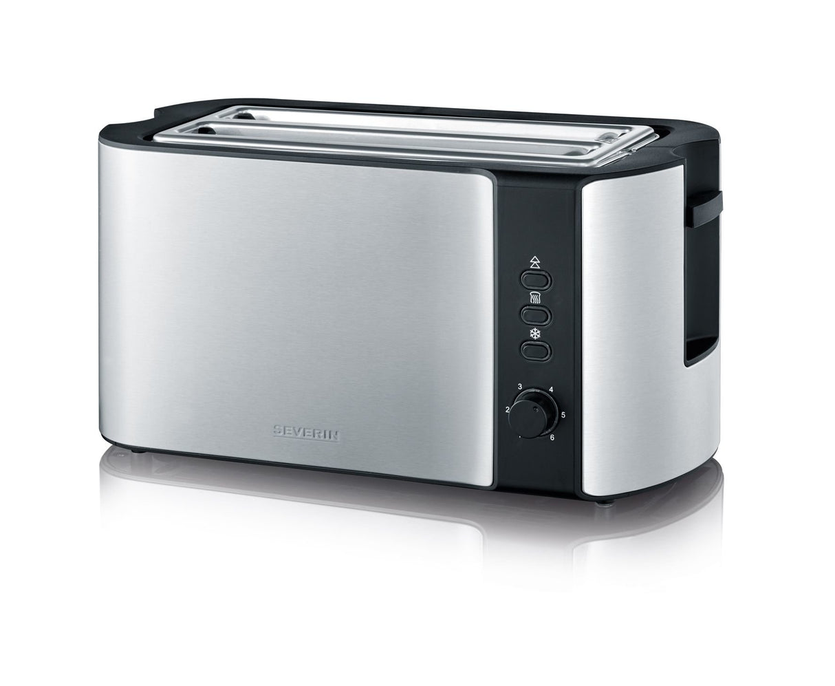 EAN 4008146028540 - Severin AT 2590 tostadora 2 rebanada(s) 1400 W Negro, Plata imagen 1