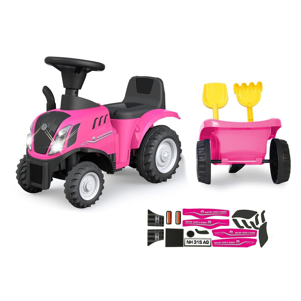 EAN 4042774463816 - Jamara New Holland T7 Tractor Correpasillos con forma de tractor imagen 2