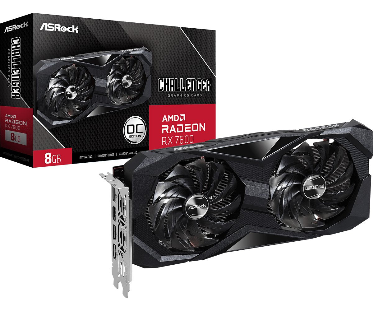 EAN 4710483942037 - Asrock Challenger 90-GA41ZZ-00UANF tarjeta gráfica AMD Radeon RX 7600 8 GB GDDR6 imagen 1