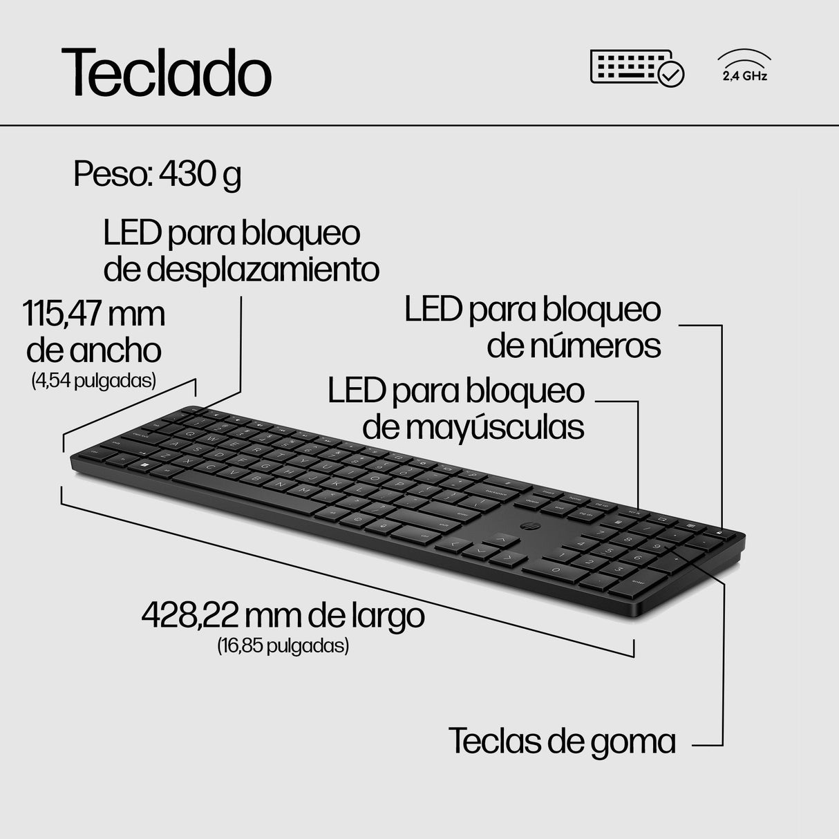 650 Wireless Keyboard And M