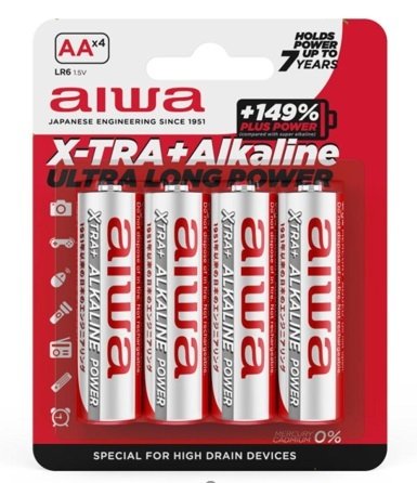 EAN 8435256897470 - Aiwa X-TRA+ Batería de un solo uso AA, LR06 Alcalino imagen 1
