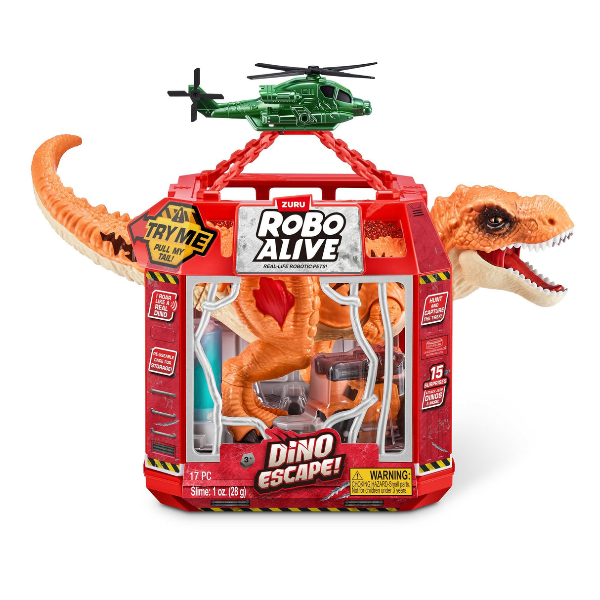 Figura Zuru Robo Alive - Playset Dino Escape 71127