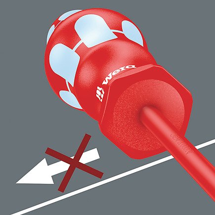 Destornillador Wera 05022767001 Rojo/Azul